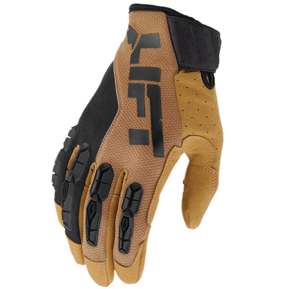 Pro Series Synthetic Leather Grunt Work Gloves Brown Large GGT-17BRBRL