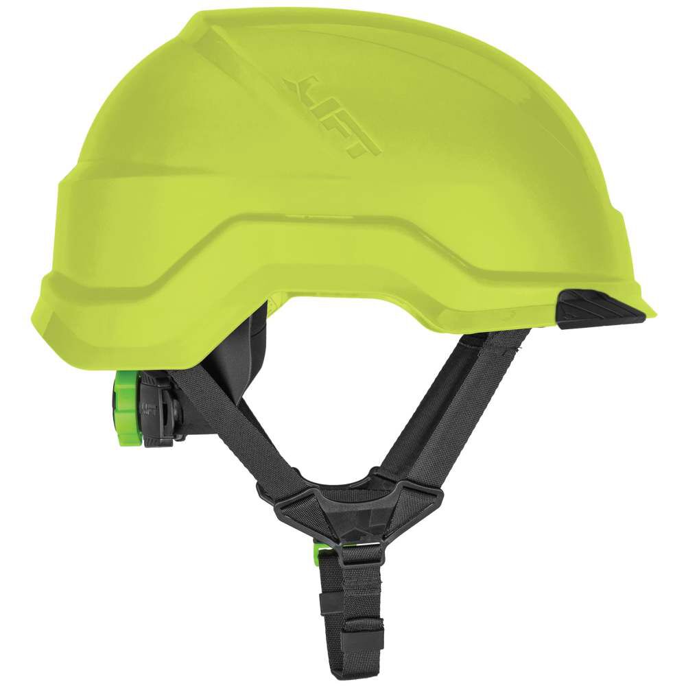 Radix Type 2 Non-Vented Hi-Viz Yellow Safety Helmet HRX-22HVE2