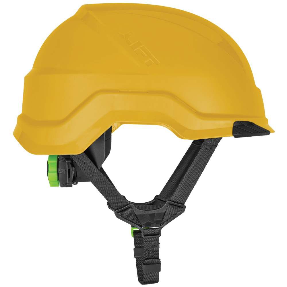 Radix Type 2 Non-Vented Yellow Safety Helmet HRX-22LE2