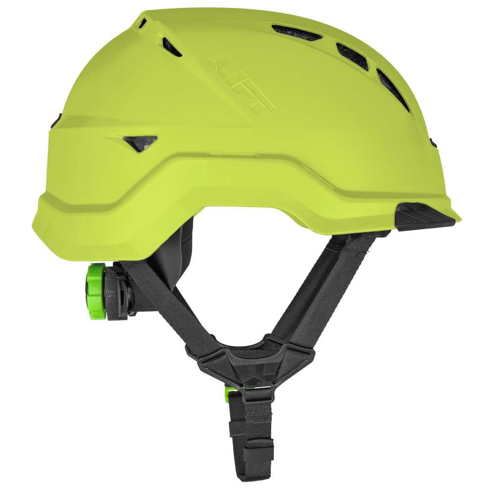 RADIX Vented Safety Helmet Hi-Viz Yellow Type 2 HRX-22HVC2