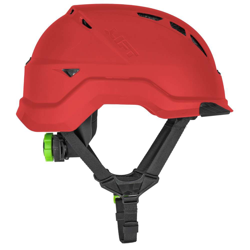 RADIX Vented Safety Helmet Red Type 2 HRX-22RC2