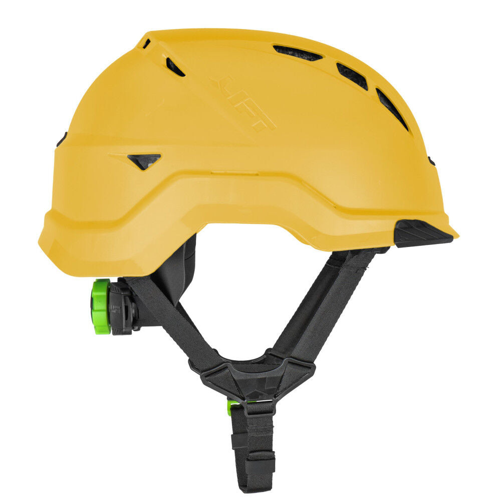 RADIX Vented Safety Helmet Yellow Type 2 HRX-22LC2