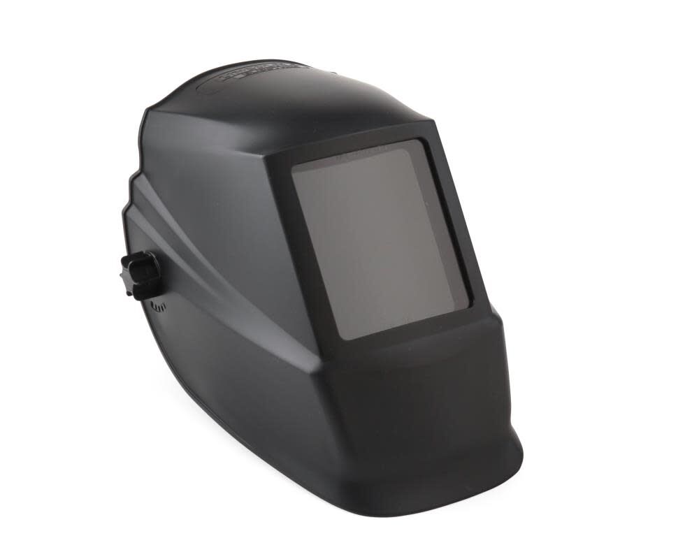 Black Shade 10 Passive Welding Helmet, Large Viewing Area, Lightweight, Cheater Lens Compatible K2800-1