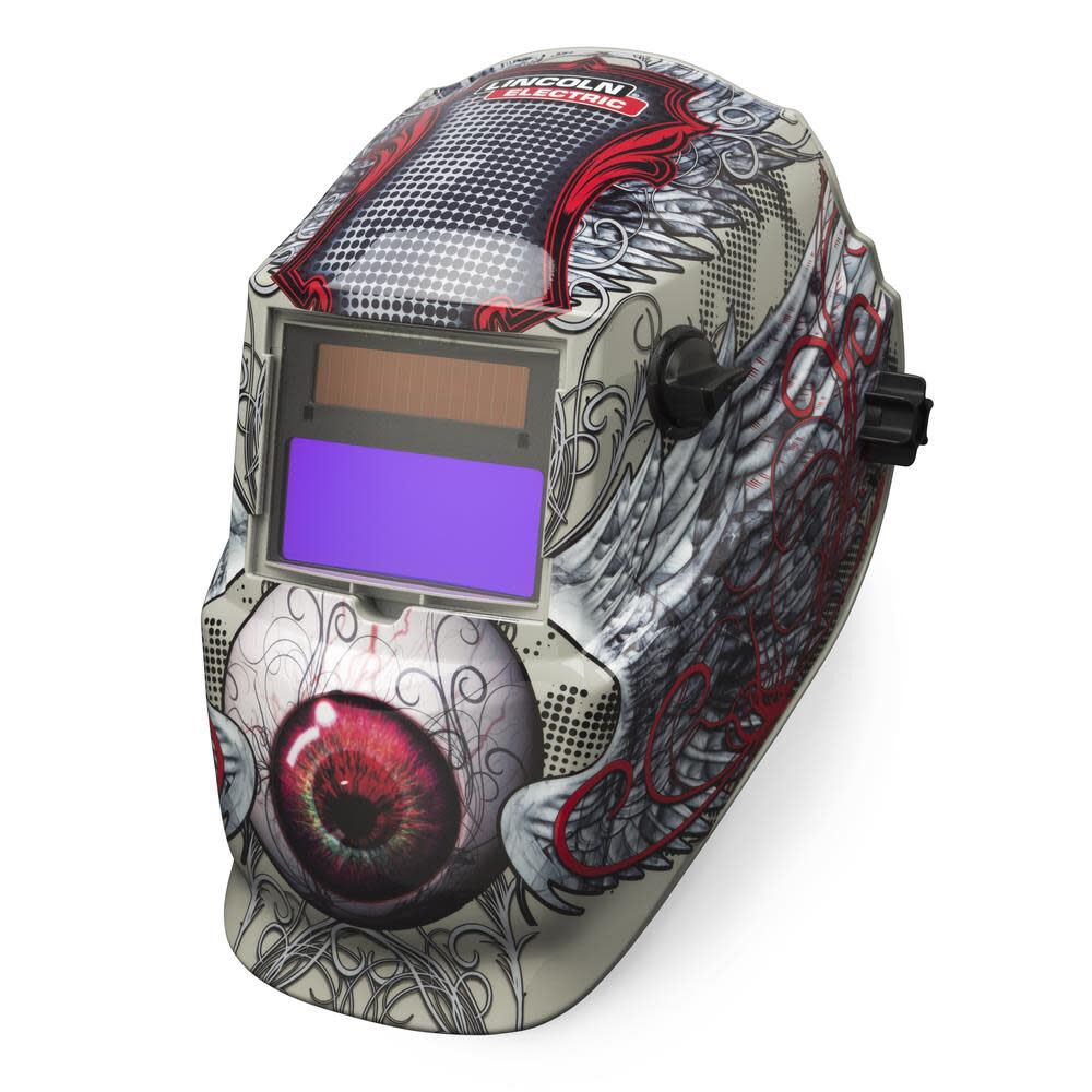 Bloodshot Auto Darkening Variable Shade 7-13 Welding Helmet K3190-1