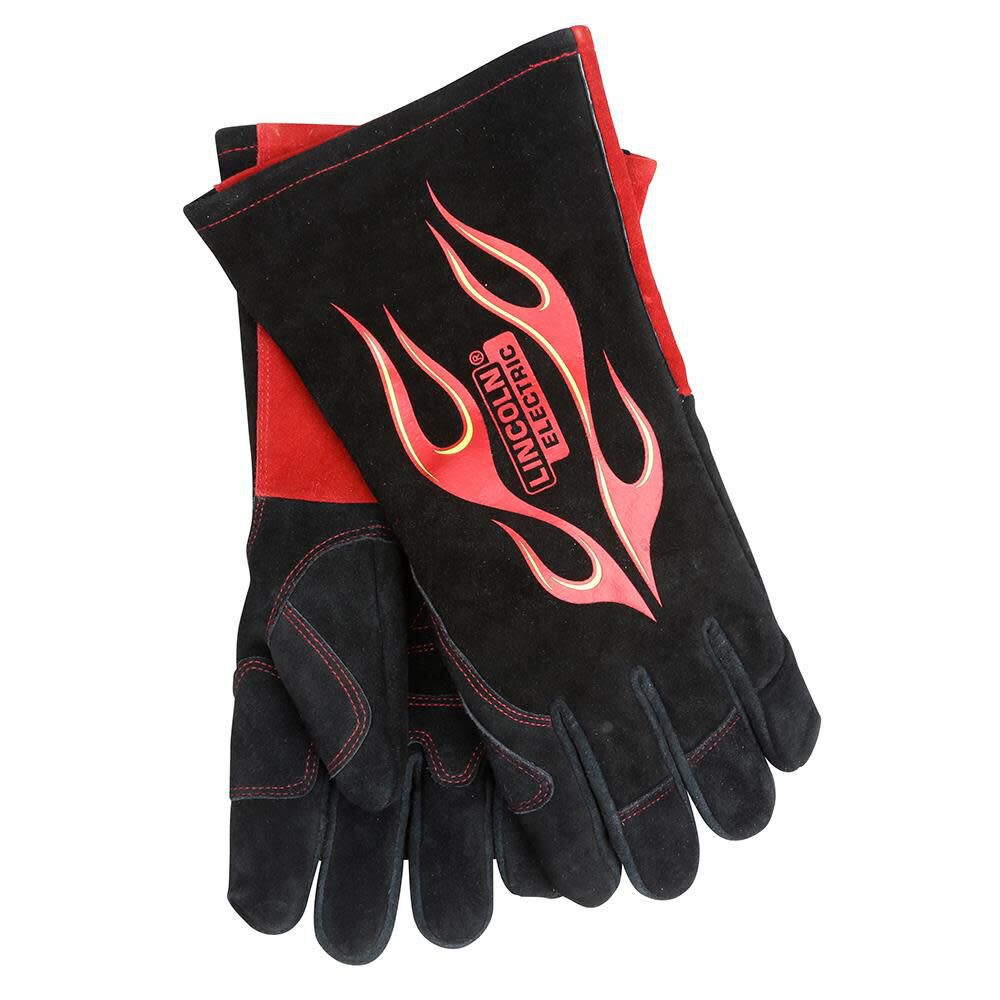 Black One Size Fits Most Welding Gloves KH783