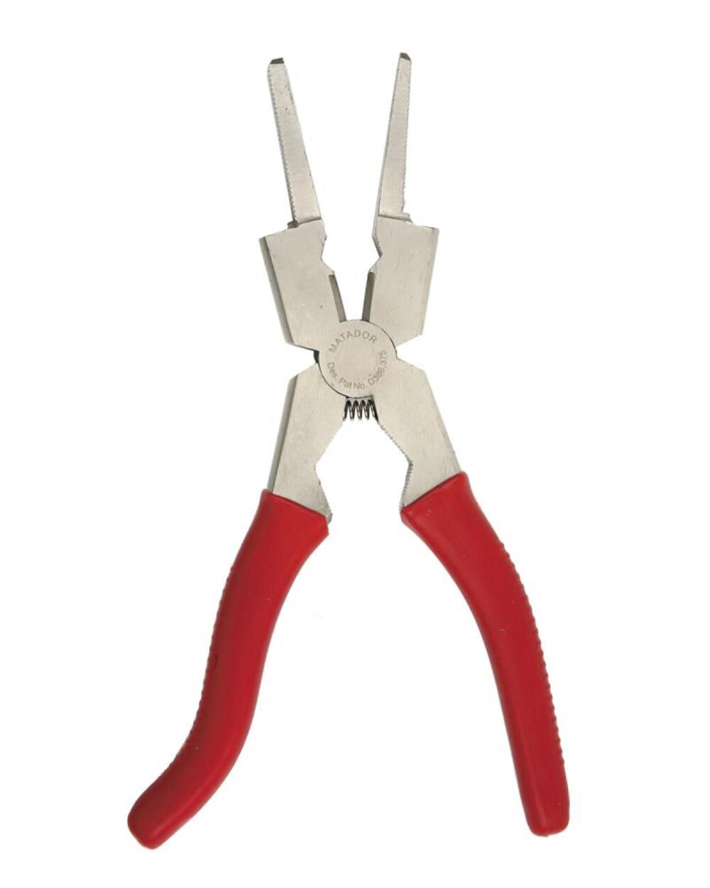 Matador Multi-function Welding Pliers, Red, Needle Nose, Nozzle Installation Grips, Wire Cutters, Slag Hammer, Long Nose Pliers KH545