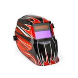 Red Fierce Auto Darkening Welding Helmet K3063-1