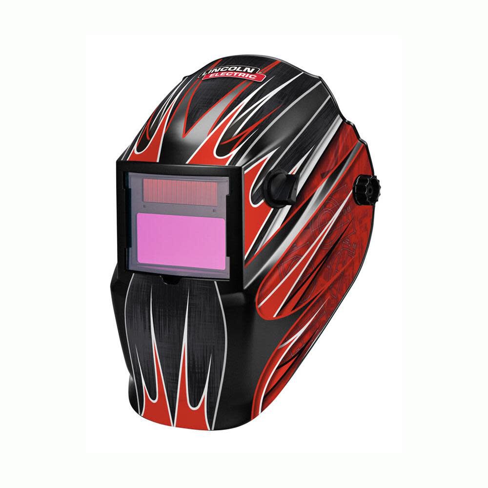 Red Fierce Auto Darkening Welding Helmet K3063-1