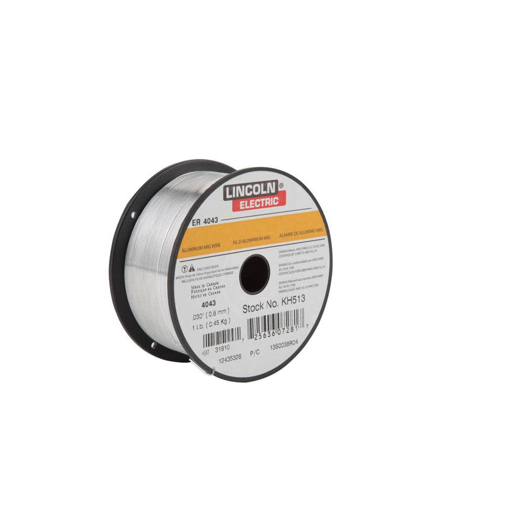 SuperGlaze Alumium 4043 .030 1lb spool KH513