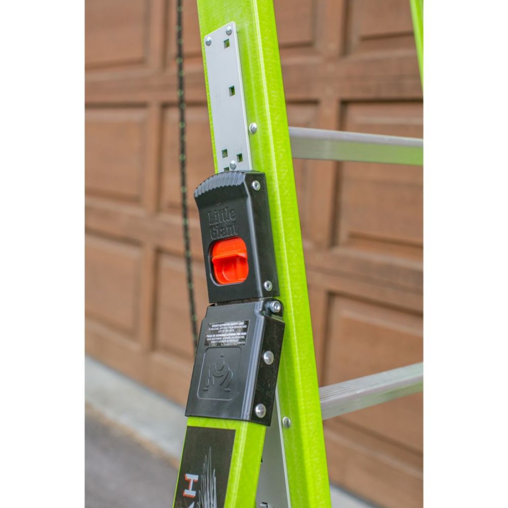 32 ft 375 Lbs ANSI Type IAA Fiberglass Extension Ladder 17632V