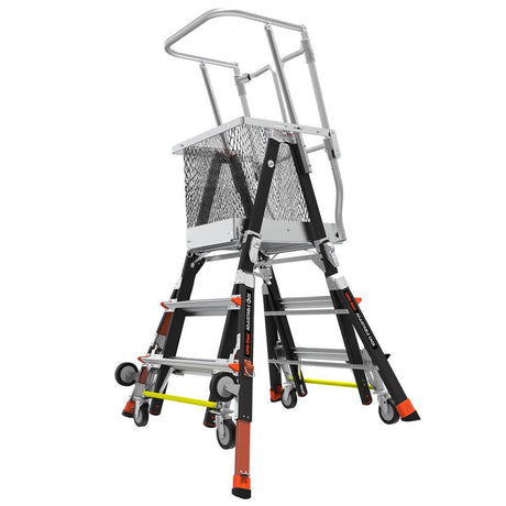 Giant Safety Cage Model 3 Ft. to 5 Ft. IAA FG with Wheel Lift and Ratchet Levelers 18503-817