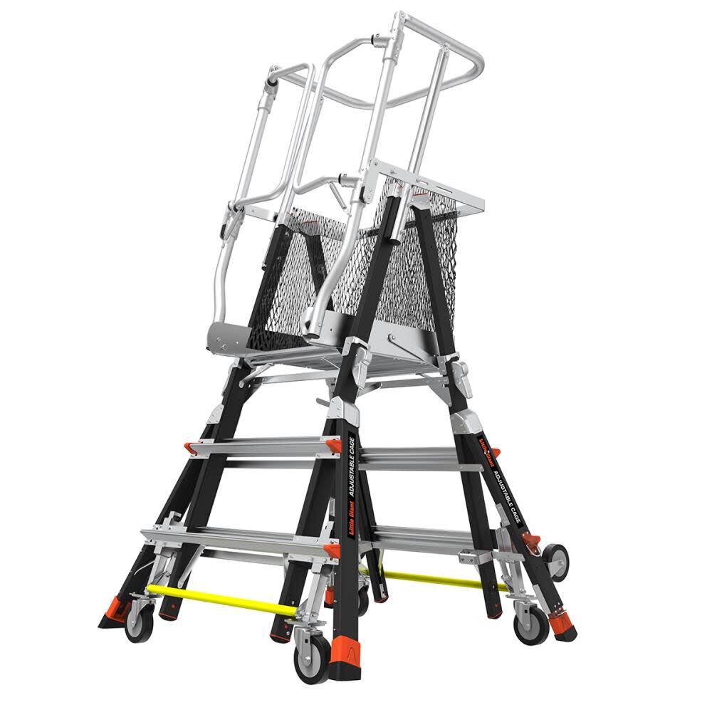 Cage Model 3 Ft. to 5 Ft. IAA FG with Wheel Lift and Ratchet Levelers 18503-817