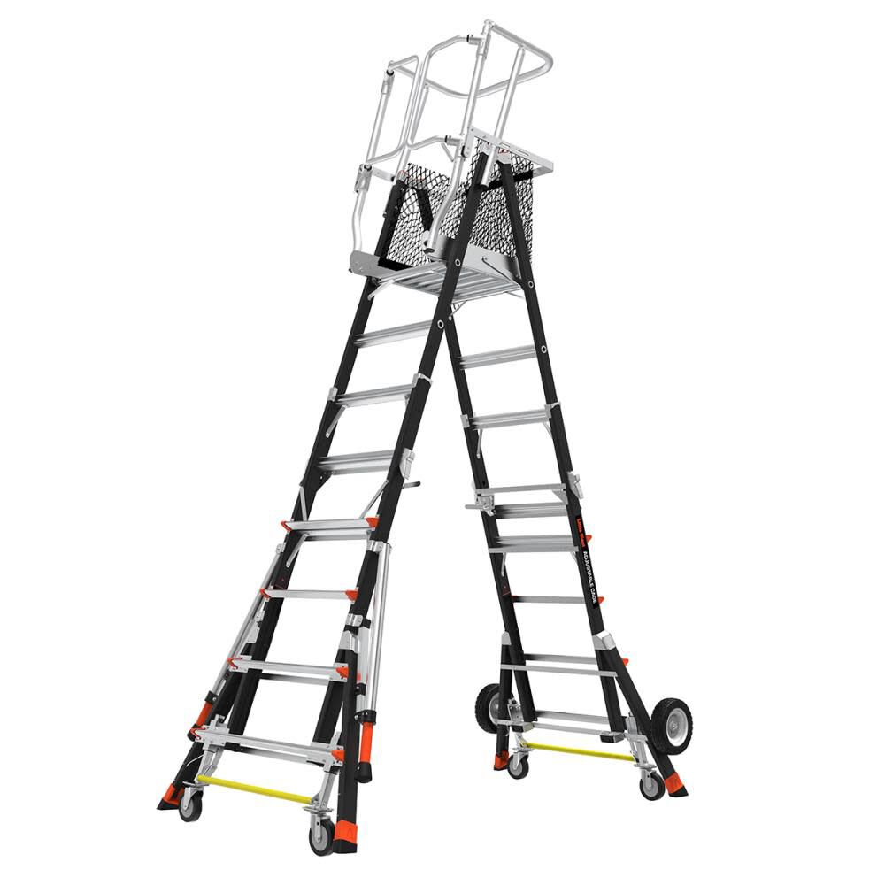 Cage Model 5 Ft. to 9 Ft. IAA FG with All Terrain Wheels and Wheel Lift 18509-243