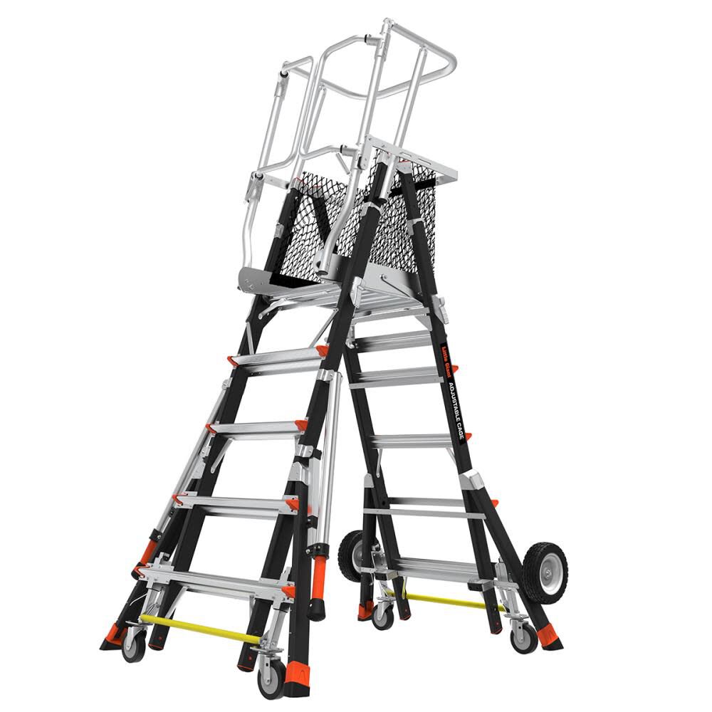 Cage Model 5 Ft. to 9 Ft. IAA FG with All Terrain Wheels and Wheel Lift 18509-243