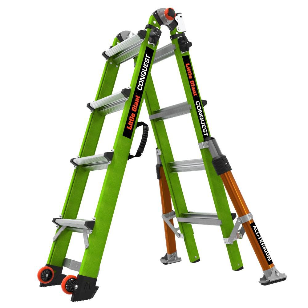 Conquest All-Terrain Model 17 Ladder ANSI Type 1A - 300 lb Rated 17107-001