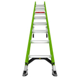 HyperLite 16 ft Type IAA Fiberglass Extension Ladder 17916