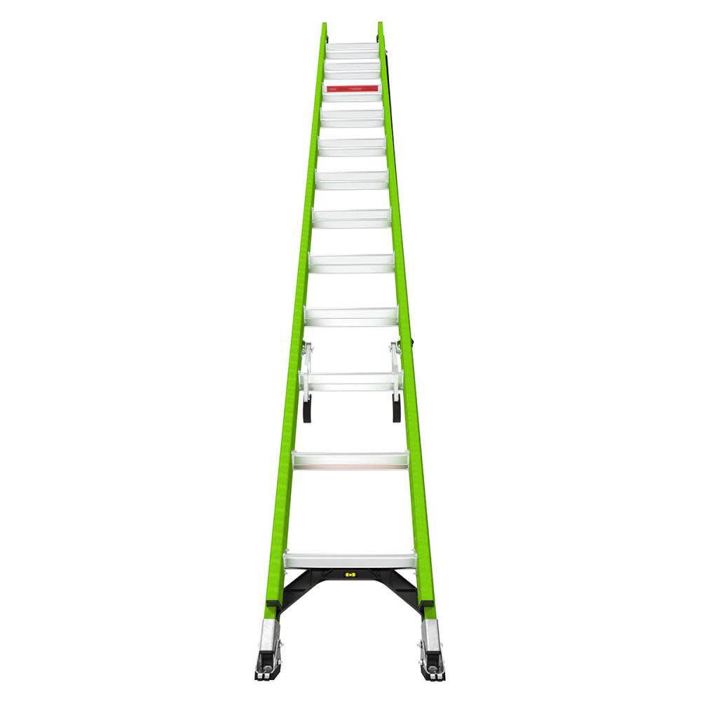 HyperLite 24 ft Type IAA Fiberglass Extension Ladder 17924