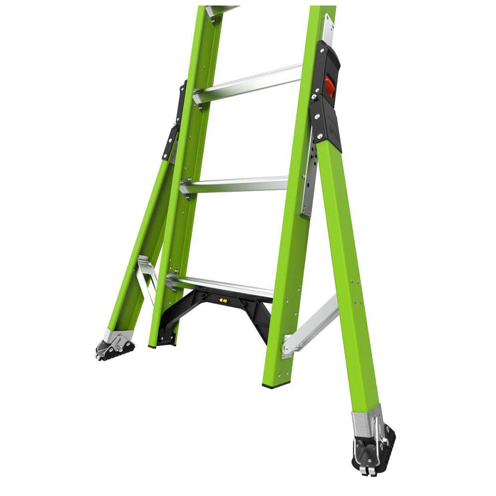 HyperLite SumoStance 16 ft Type IA Fiberglass Extension Ladder 18816