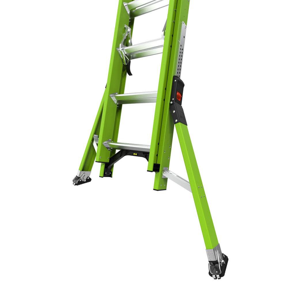 HyperLite SumoStance 16 ft Type IA Fiberglass Extension Ladder 18816