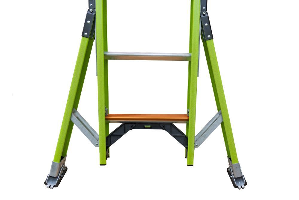 HyperLite SumoStance 16 ft Type IAA Fiberglass Extension Ladder 17216