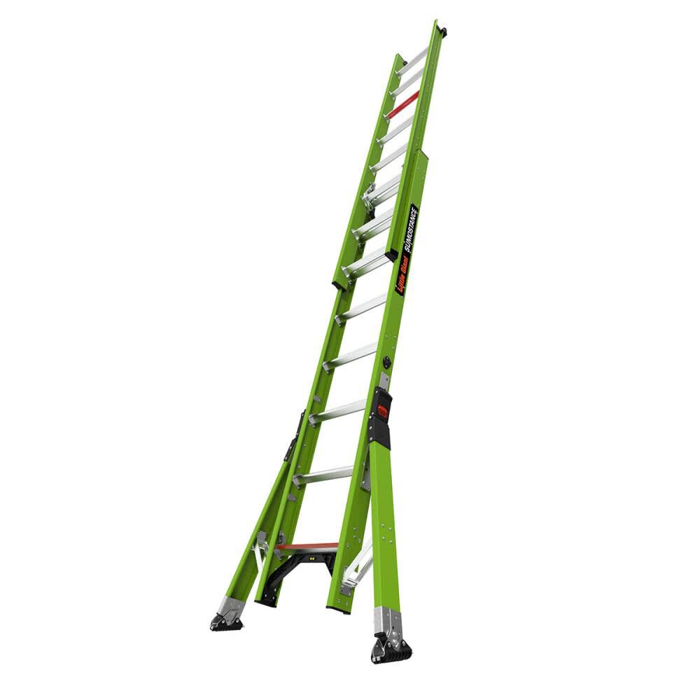 HyperLite SumoStance 16 ft Type IAA Fiberglass Extension Ladder 17216