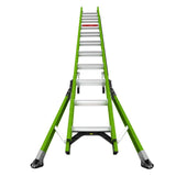 HyperLite SumoStance 20 ft Type IAA Fiberglass Extension Ladder 17220