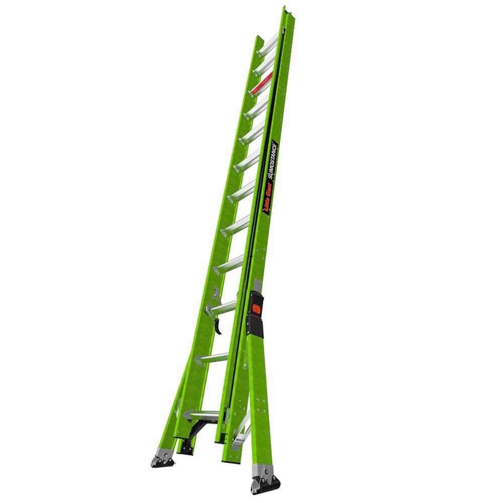 HyperLite SumoStance 24 ft Type IA Fiberglass Extension Ladder 18824