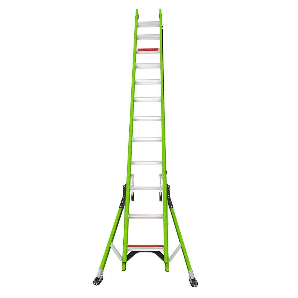 HyperLite SumoStance 24 ft Type IAA Fiberglass Extension Ladder 17224