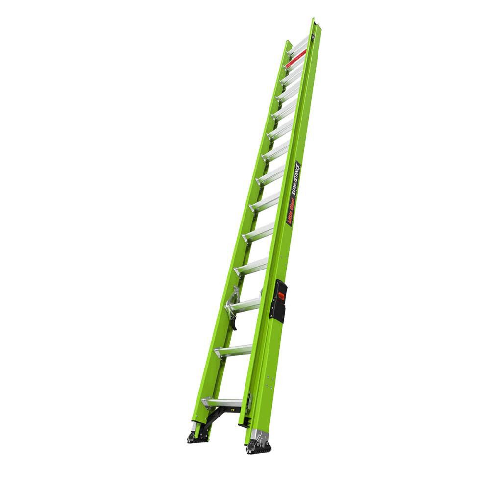 HyperLite SumoStance 28 ft Type IA Fiberglass Extension Ladder 18828