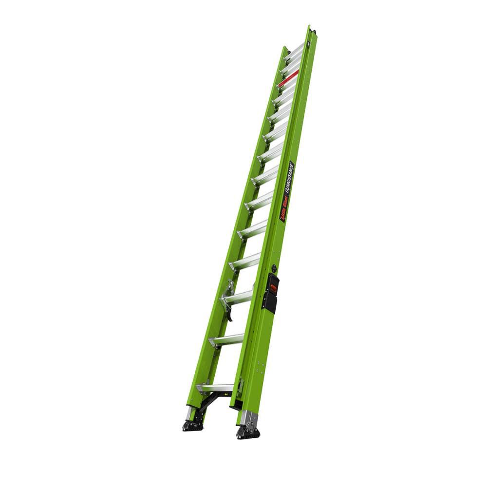 HyperLite SumoStance 28 ft Type IAA Fiberglass Extension Ladder 17228