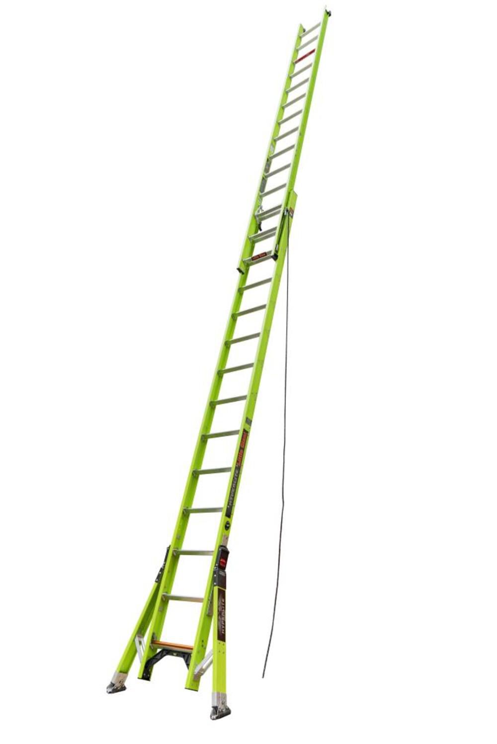 HyperLite SumoStance 28 ft Type IAA Fiberglass Extension Ladder 17228