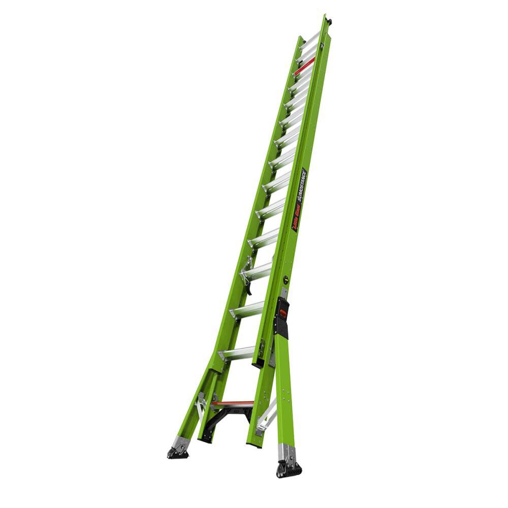 HyperLite SumoStance 28 ft Type IAA Fiberglass Extension Ladder 17228