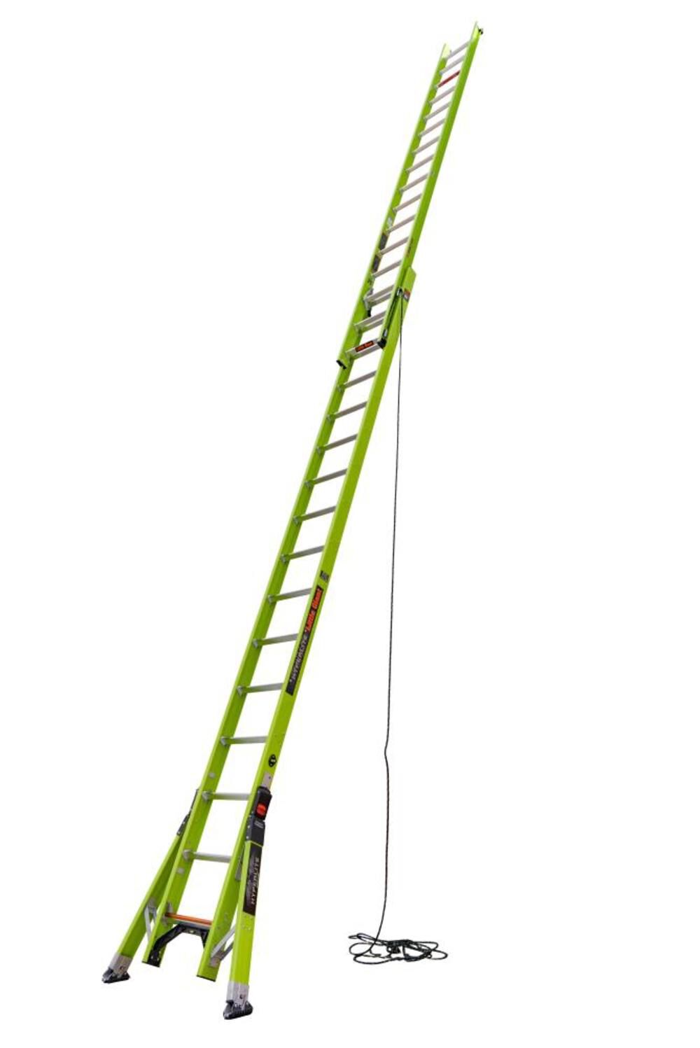 HyperLite SumoStance 32 ft Type IAA Fiberglass Extension Ladder 17232