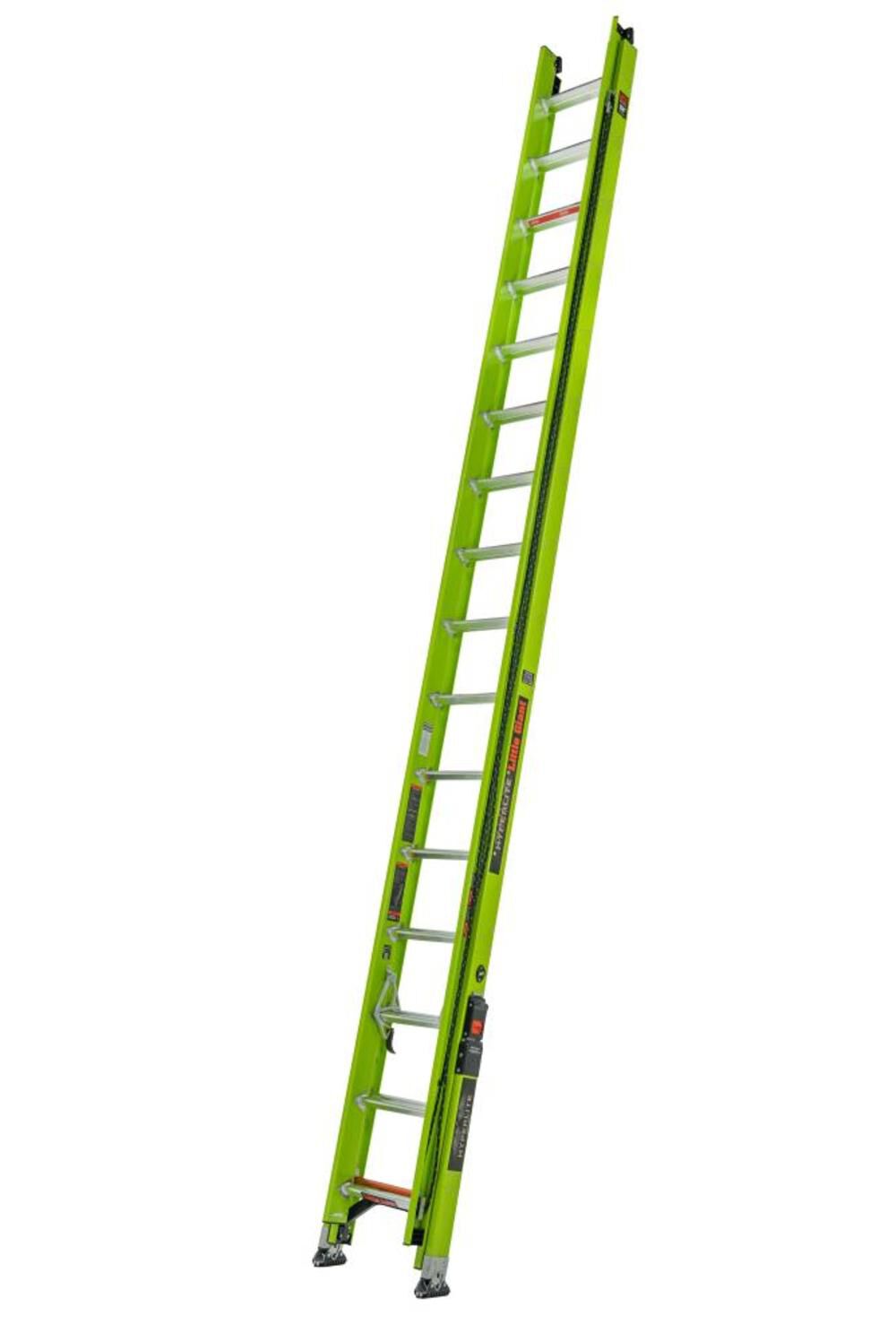 HyperLite SumoStance 32 ft Type IAA Fiberglass Extension Ladder 17232