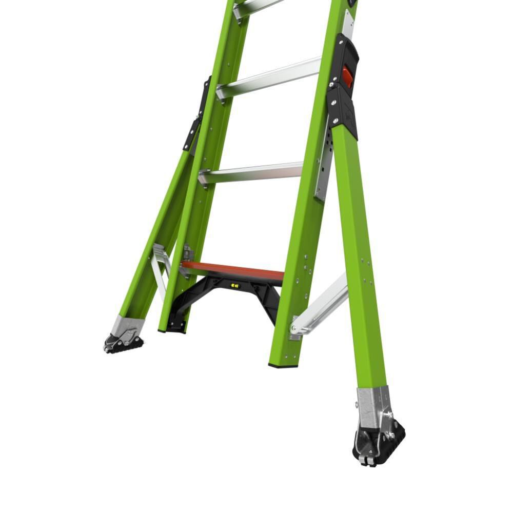 HyperLite SumoStance 40 Ft. - IA - Fiberglass Extension Ladder 17840