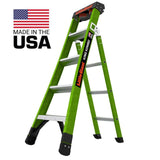 King Kombo 2 5-ft Fiberglass Type 1aa- 375-lb Load Capacity Step Ladder 13905-001