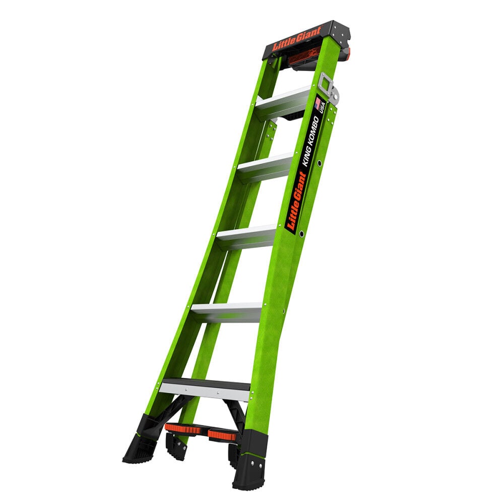 King Kombo 2 13.1-ft Reach Type 1aa- 375-lb Load Capacity Multi-Position Ladder 13906-071