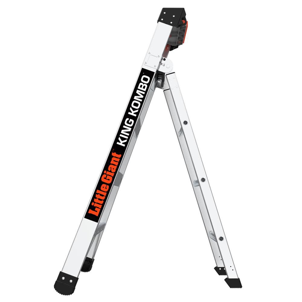 King Kombo Model 5 Aluminum Type 1A Combo Ladder 14905-001