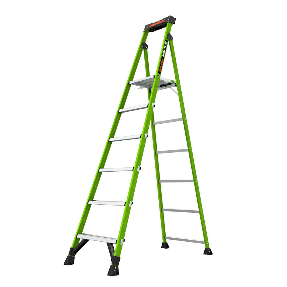 MightyLite 2 8-ft Fiberglass Type 1a- 300-lb Load Capacity Step Ladder 15398-001