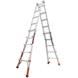 Revolution M22 Aluminum Type-1A 300lb Telescoping Multi-Position Ladder with Ratchet Leg Leveler 12022-801