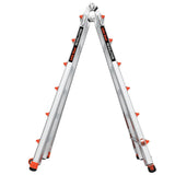 Revolution M26 Aluminum Type-1A Telescoping Multi-Position Ladder with Ratchet Leg Leveler 12026-801