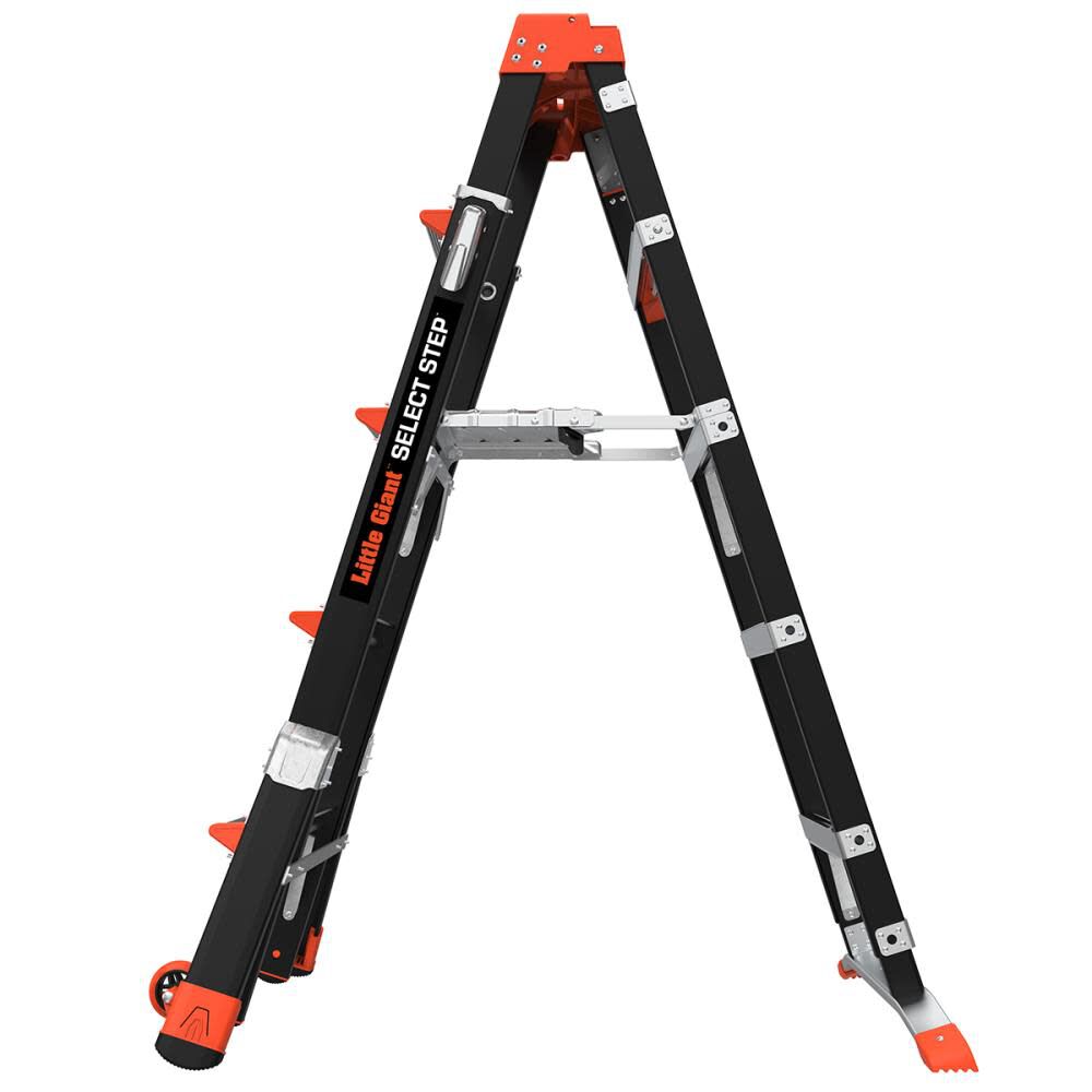 Select Step M5 Type 1AA Fiberglass Adjustable Step Ladder 15130-001