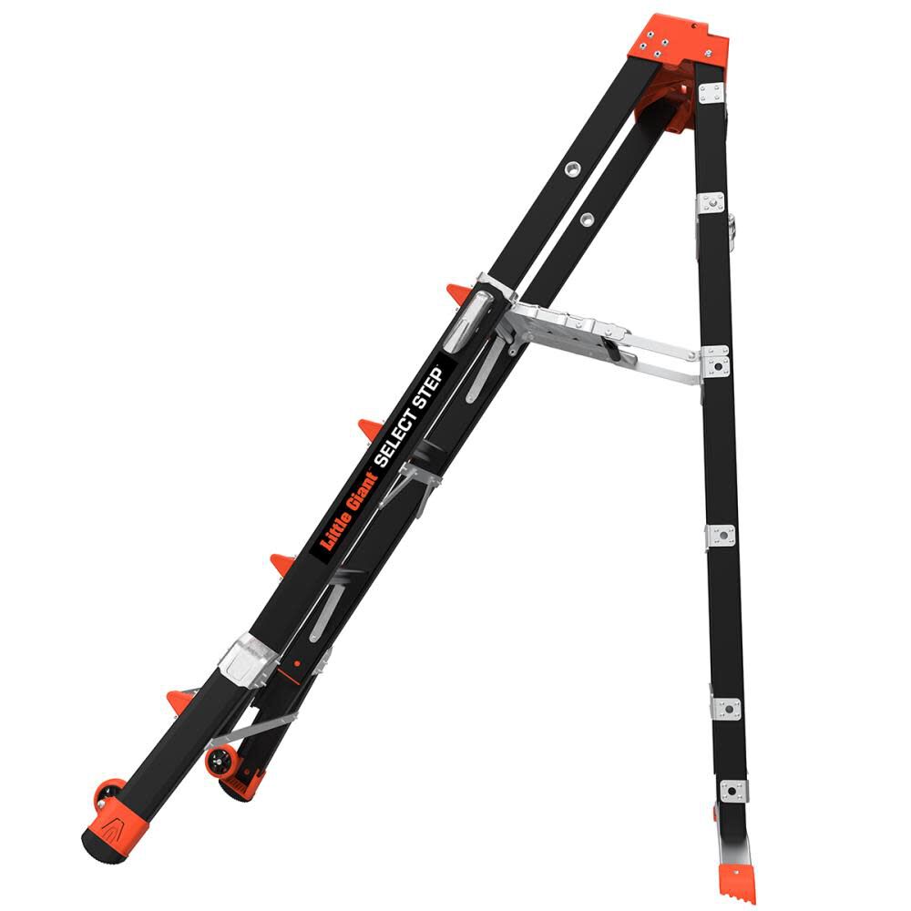 Select Step M5 Type 1AA Fiberglass Adjustable Step Ladder 15130-001