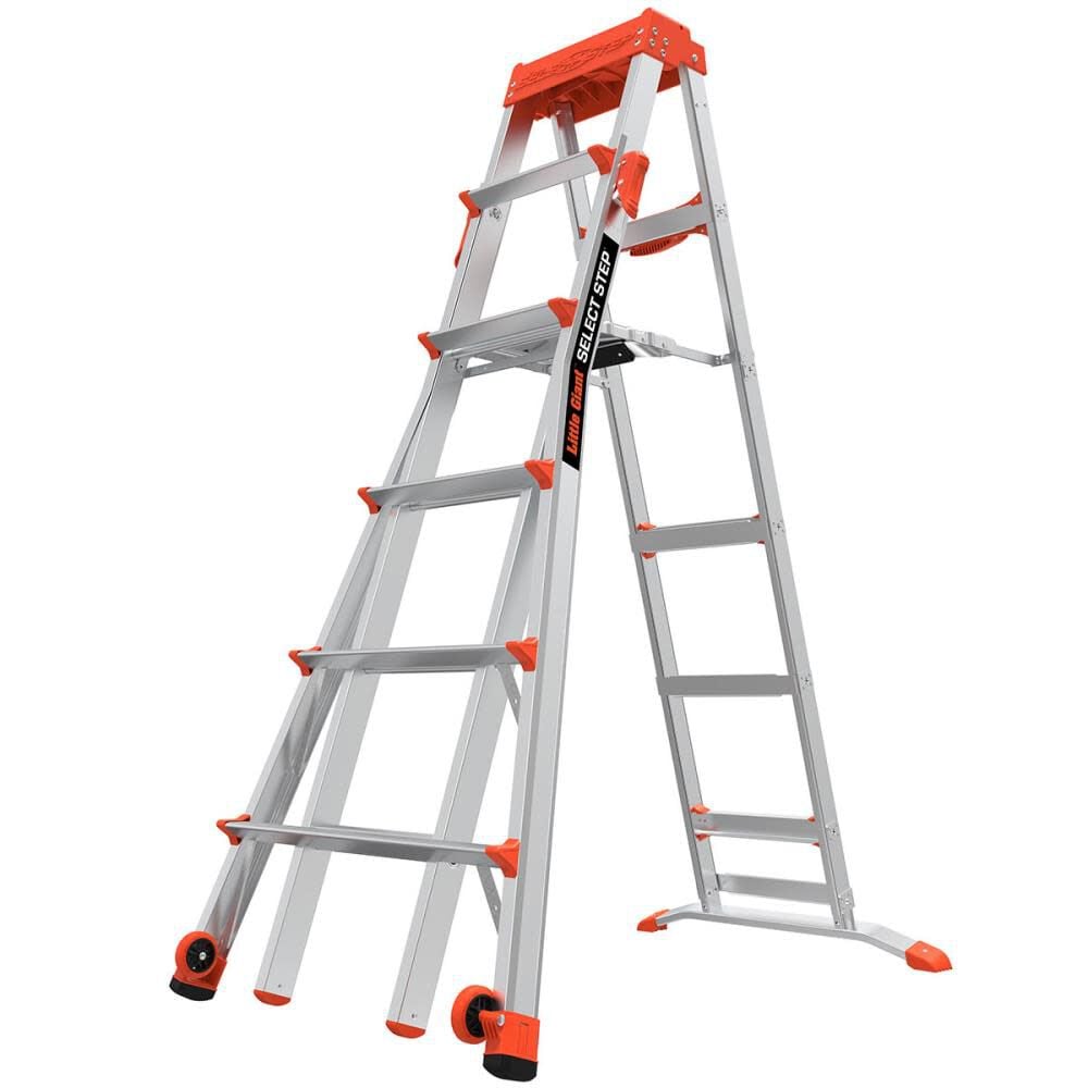 Select Step M6 Aluminum Type 1AA Step Ladder 15109-001