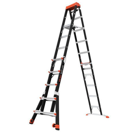 Select Step M6 Fiberglass Type 1AA Adjustable Step Ladder 15131-001