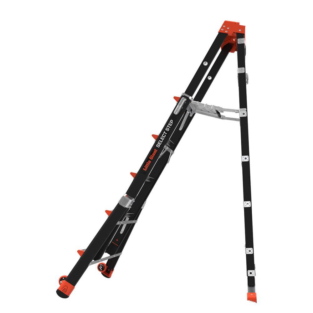 Select Step M6 Fiberglass Type 1AA Adjustable Step Ladder 15131-001