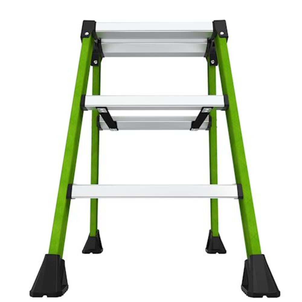 Sure Step 3-Step Model - ANSI Type 1AA - 375 lb Rated Double-Sided Fiberglass Step Stool 11953