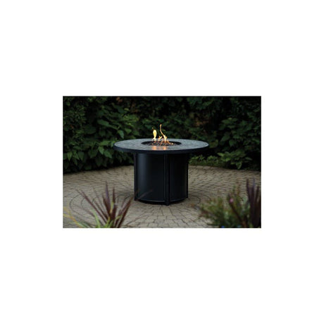Accents Fire Pit 42in Black Steel Round Propane SRGF21626L