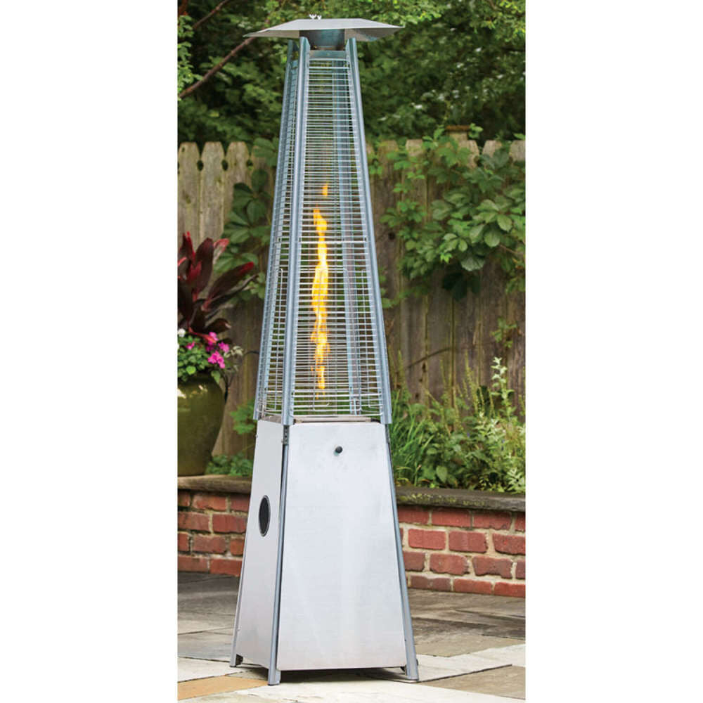 Pyramid Patio Heater 40000 BTU Stainless Steel SRPH98