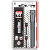 Mini Pro LED AA Battery Powered Flashlight, Gray SP2P09H